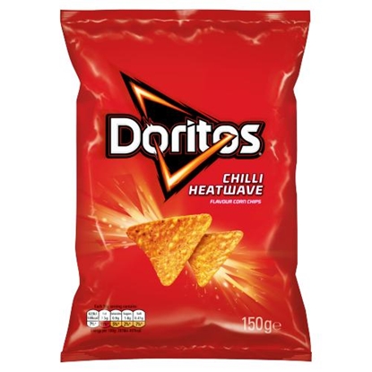 Picture of DORITOS CHILLI HEATWAVE 150GR